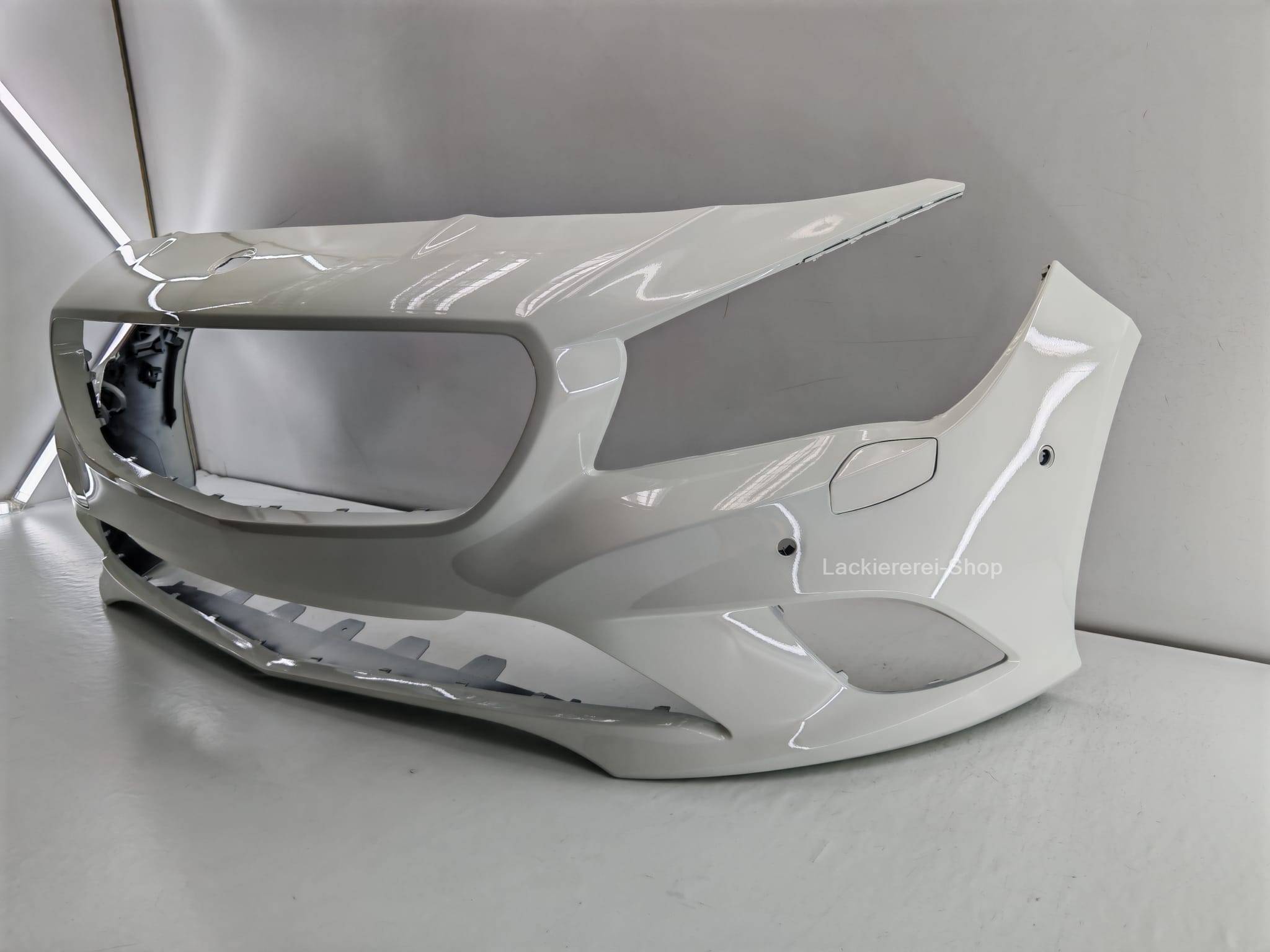 STOßSTANGE VORNE LACKIERT IN WUNSCHFARBE NEU für Mercedes CLA C117 2013-2016 SWA + PDC – Bild 2