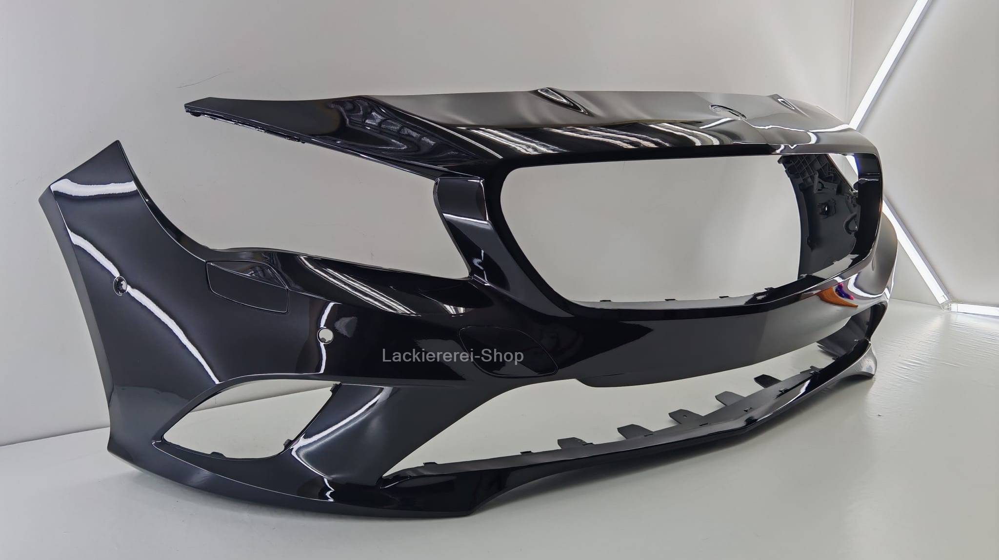 STOßSTANGE VORNE LACKIERT IN WUNSCHFARBE NEU für Mercedes CLA C117 2013-2016 SWA + PDC – Bild 3