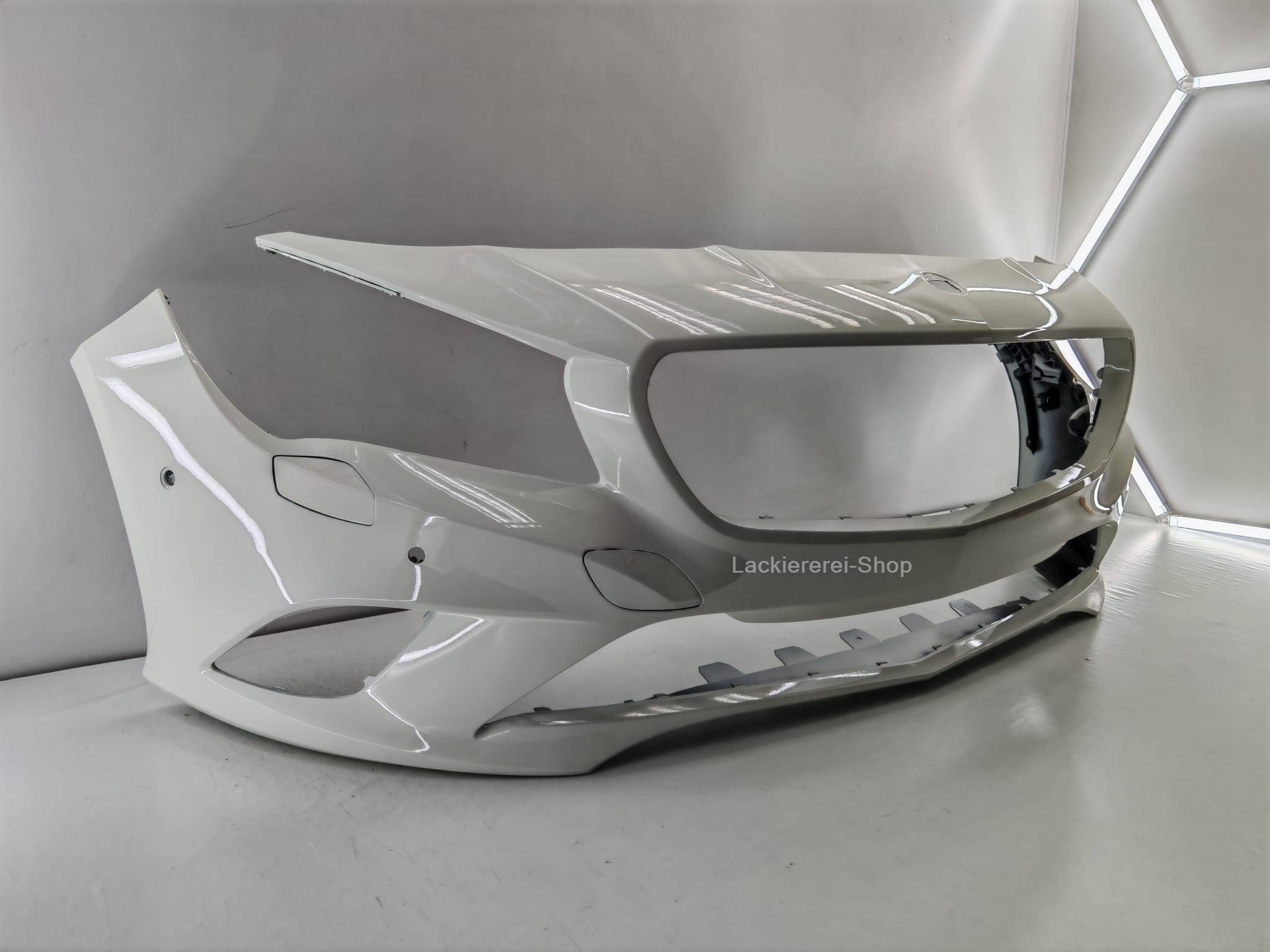 STOßSTANGE VORNE LACKIERT IN WUNSCHFARBE NEU für Mercedes CLA C117 2013-2016 SWA + PDC – Bild 6