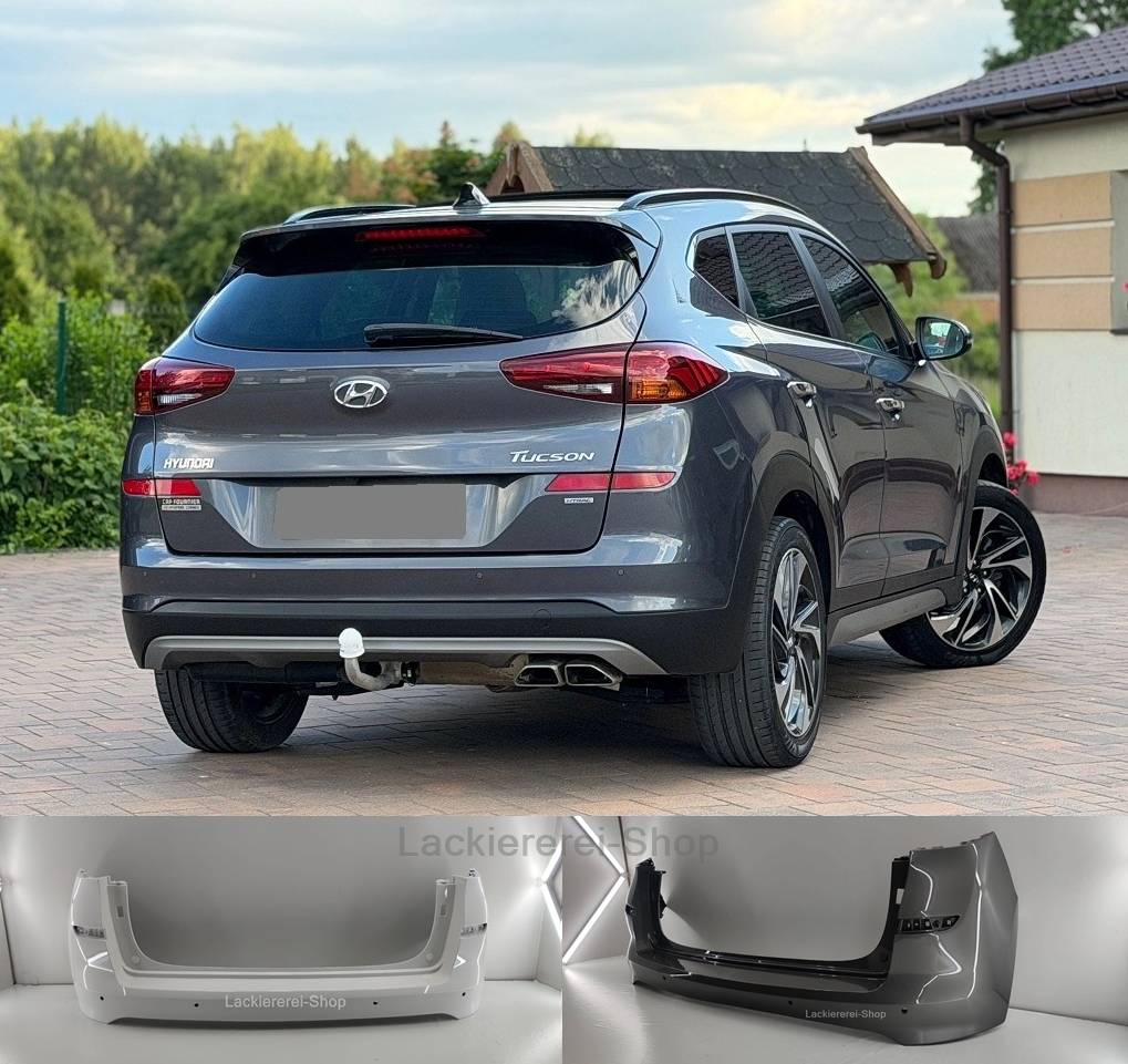 STOßSTANGE HINTEN LACKIERT IN WUNSCHFARBE NEU für Hyundai Tucson 2018-2020