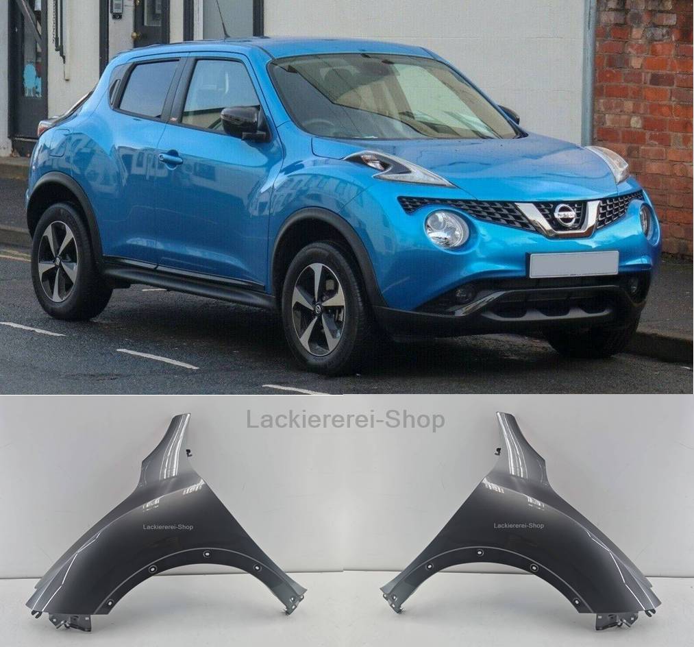 KOTFLÜGEL VORNE LACKIERT IN WUNSCHFARBE NEU für Nissan Juke 2014-2019