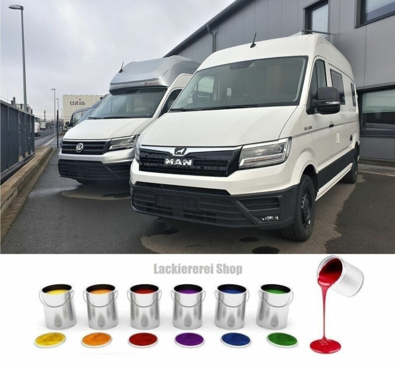 KOTFLÜGEL VORN LACKIERT IN WUNSCHFARBE NEU für VW Crafter II / MAN TGE 2017- – Bild 12