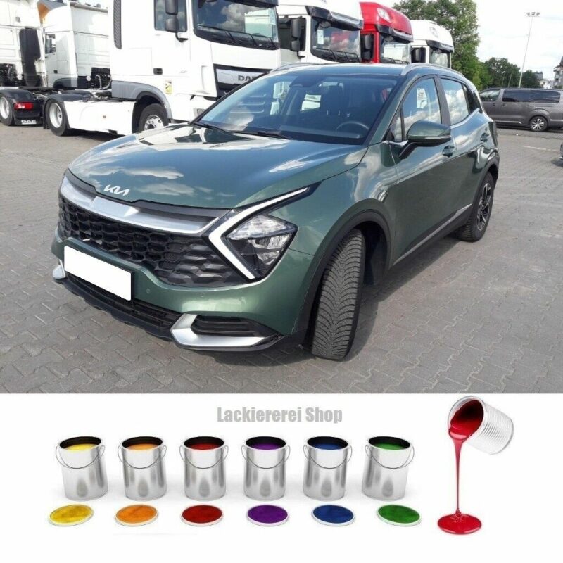 KOTFLÜGEL VORNE LACKIERT IN WUNSCHFARBE NEU für Kia Sportage 2021-