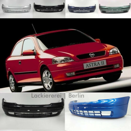 STOßSTANGE VORNE LACKIERT IN WUNSCHFARBE NEU für Opel Astra 2 G 1998-2005