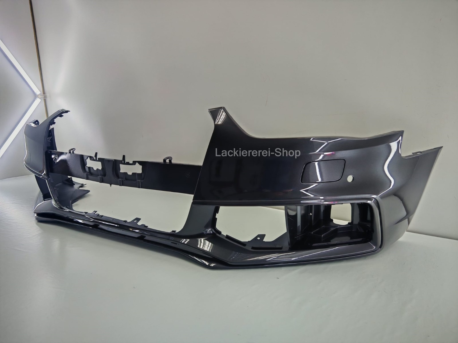 STOßSTANGE VORNE LACKIERT IN LZ7L für Audi A4 B8 2011-2015 S-LINE Lagerware