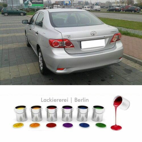 STOßSTANGE HINTEN LACKIERT IN WUNSCHFARBE NEU für Toyota Corolla 2010-2013 