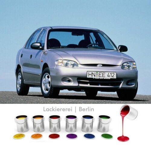 STOßSTANGE VORNE LACKIERT IN WUNSCHFARBE NEU für Hyundai Accent 1998-1999 