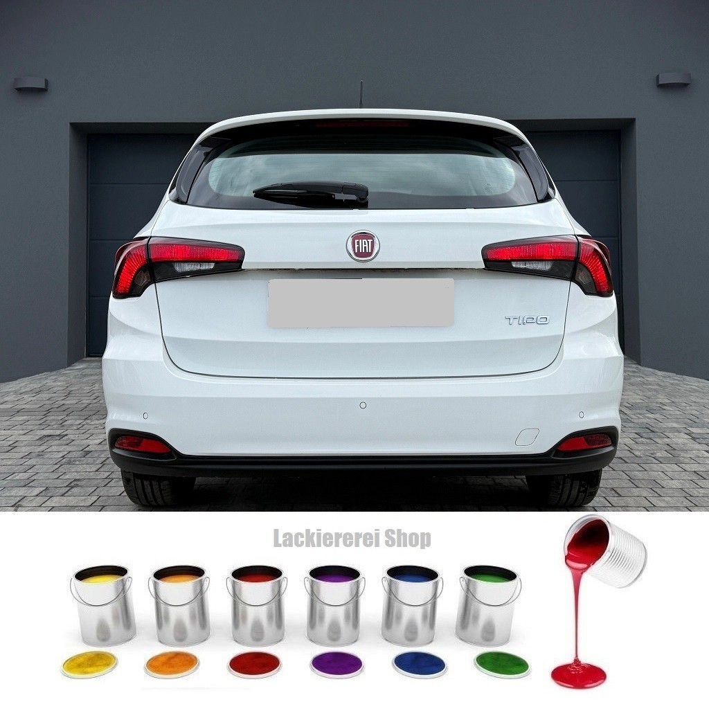 STOßSTANGE HINTEN LACKIERT IN WUNSCHFARBE NEU für Fiat Tipo Schrägheck 2016-2020