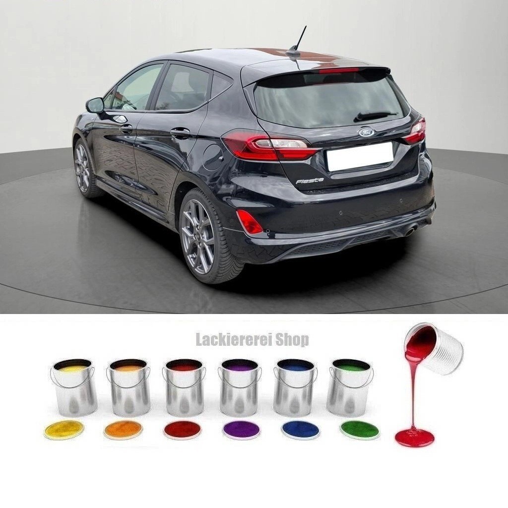 STOßSTANGE HINTEN LACKIERT IN WUNSCHFARBE NEU für Ford Fiesta ST/ST-Line 2017-