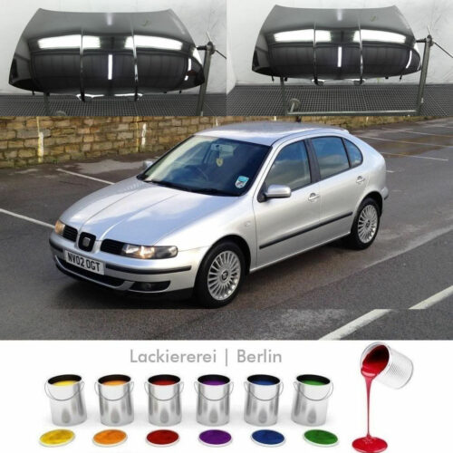 MOTORHAUBE LACKIERT IN WUNSCHFARBE NEU für Seat Leon 1999-2006
