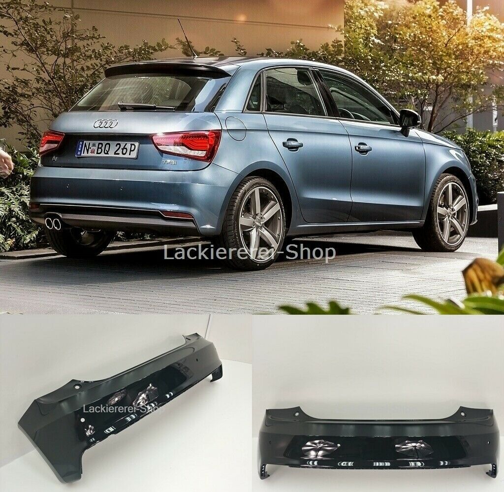 Audi A1 Stoßstange Hinten Lackieren Kosten Audi A1 2015-2018 STOßSTANGE HINTEN LACKIERT IN WUNSCHFARBE NEU