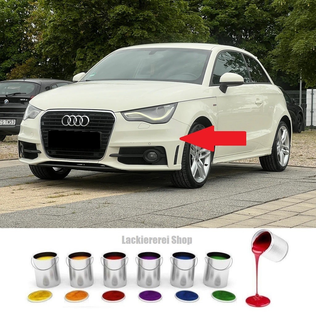 STOßSTANGE ECKE VORNE LACKIERT IN WUNSCHFARBE NEU Audi A1 S-LINE 2010-2014 ORIGINALTEIL