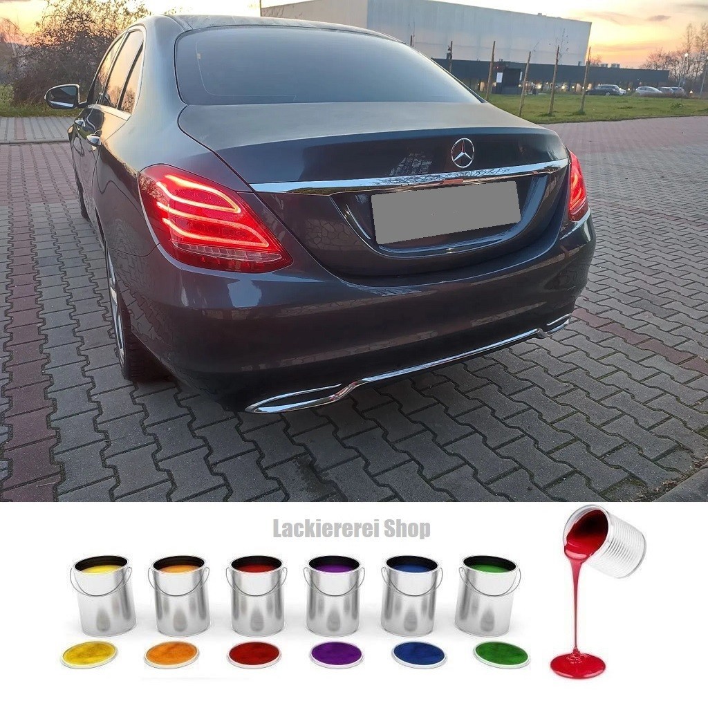 STOßSTANGE HINTEN LACKIERT IN WUNSCHFARBE für Mercedes C-Klasse W205 2018-2021
