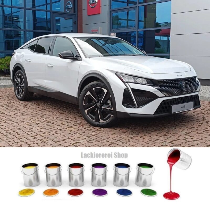 AUßENSPIEGEL KAPPE/GEHÄUSE LACKIERT IN WUNSCHFARBE NEU für Peugeot 408 II 2022-