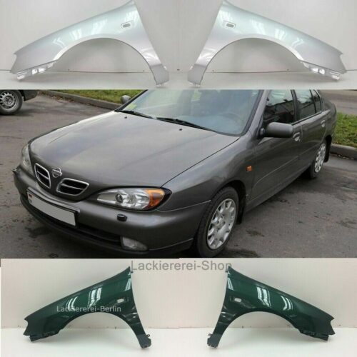 KOTFLÜGEL VORNE LACKIERT IN WUNSCHFARBE NEU für Nissan Primera 1999-2002