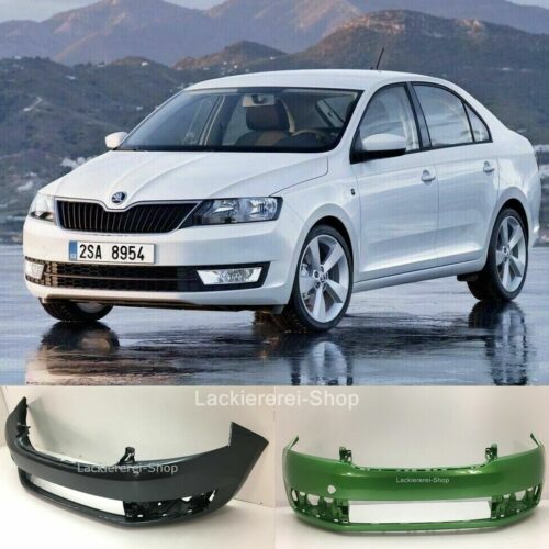 STOßSTANGE VORNE LACKIERT IN WUNSCHFARBE NEU für Skoda Rapid 2012-2017