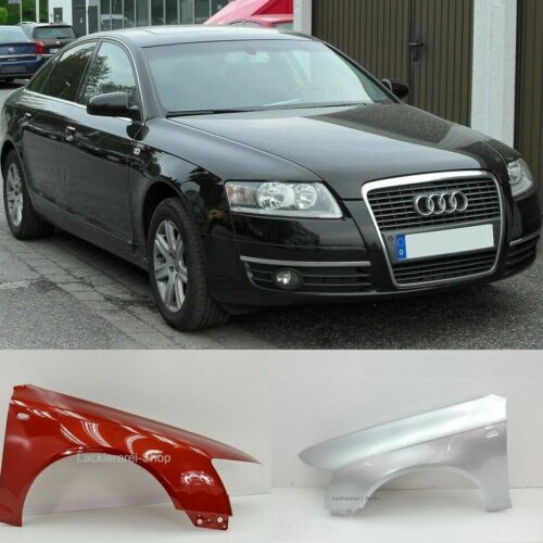 KOTFLÜGEL VORNE LACKIERT IN WAGENFARBE NEU für Audi A6 C6 2004-2008