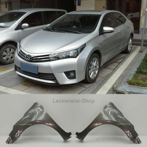 KOTFLÜGEL VORNE LACKIERT IN WUNSCHFARBE NEU für Toyota Corolla 2013-2019