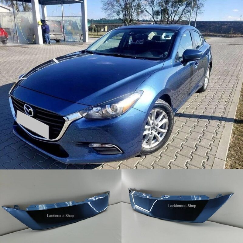 BLENDE VORNE LACKIERT IN WUNSCHFARBE NEU für Mazda 3 2017-2019