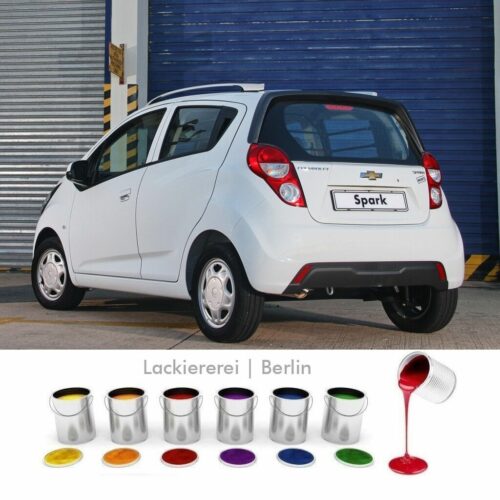 STOßSTANGE HINTEN LACKIERT IN WUNSCHFARBE, NEU, ORIGINALTEIL für Chevrolet Spark 2012-