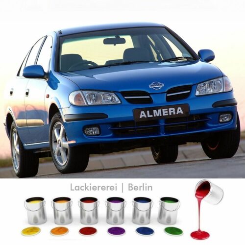 STOßSTANGE VORNE LACKIERT IN WUNSCHFARBE NEU für Nissan Almera 2000-2002
