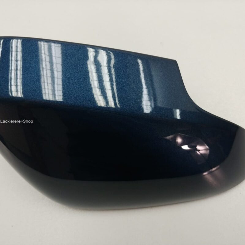 AUßENSPIEGEL KAPPE RECHTS LACKIERT IN BARENTS BLUE PEARL für Volvo S40/V50 07-12