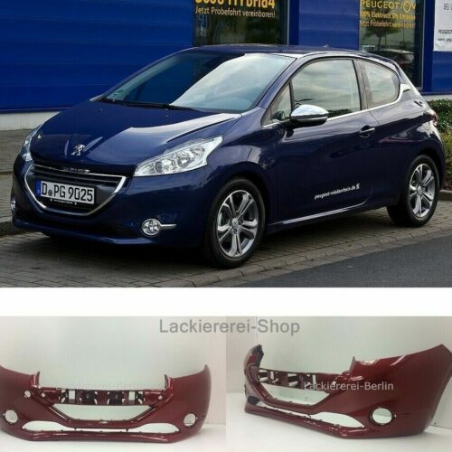 STOßSTANGE VORNE LACKIERT IN WUNSCHFARBE NEU für Peugeot 208 2012-2015