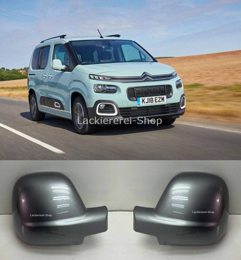 AUßENSPIEGEL KAPPE/GEHÄUSE LACKIERT IN WUNSCHFARBE für Citroen Berlingo 2018-