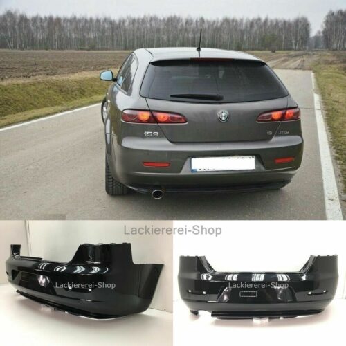STOßSTANGE HINTEN LACKIERT IN WUNSCHFARBE NEU für Alfa Romeo 159 Limousine/Kombi