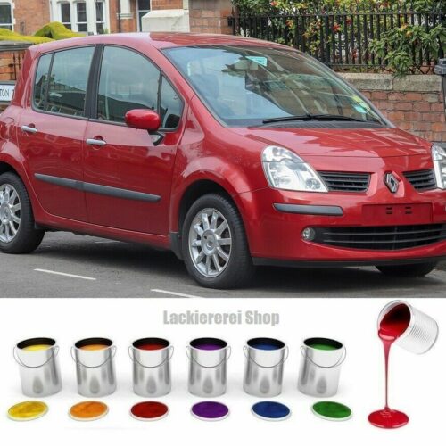 AUßENSPIEGEL KAPPE/GEHÄUSE LACKIERT IN WUNSCHFARBE NEU für Renault Modus 2004-2012