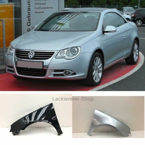 KOTFLÜGEL VORNE LACKIERT IN WUNSCHFARBE NEU VW EOS 2006-2015