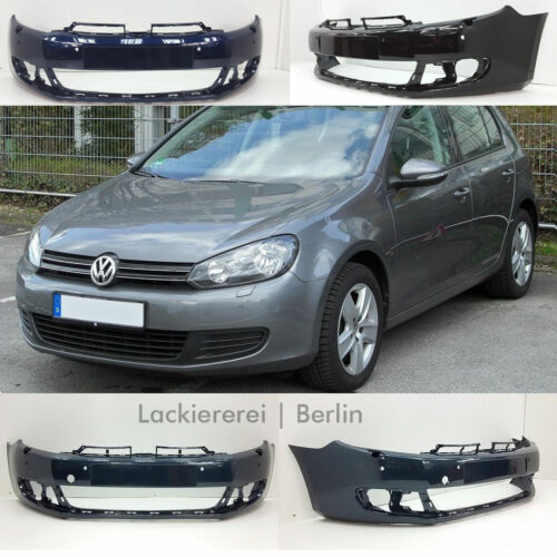 STOßSTANGE VORNE LACKIERT IN WUNSCHFARBE NEU für VW Golf 6 2008-2013 versch. Versionen