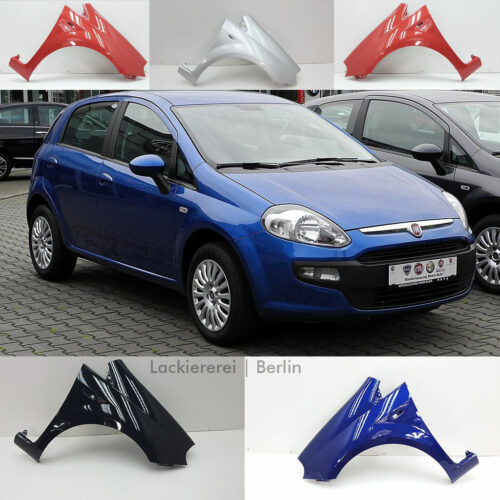 KOTFLÜGEL VORNE LACKIERT IN WUNSCHFARBE NEU für Fiat Grande Punto/Fiat Punto Evo