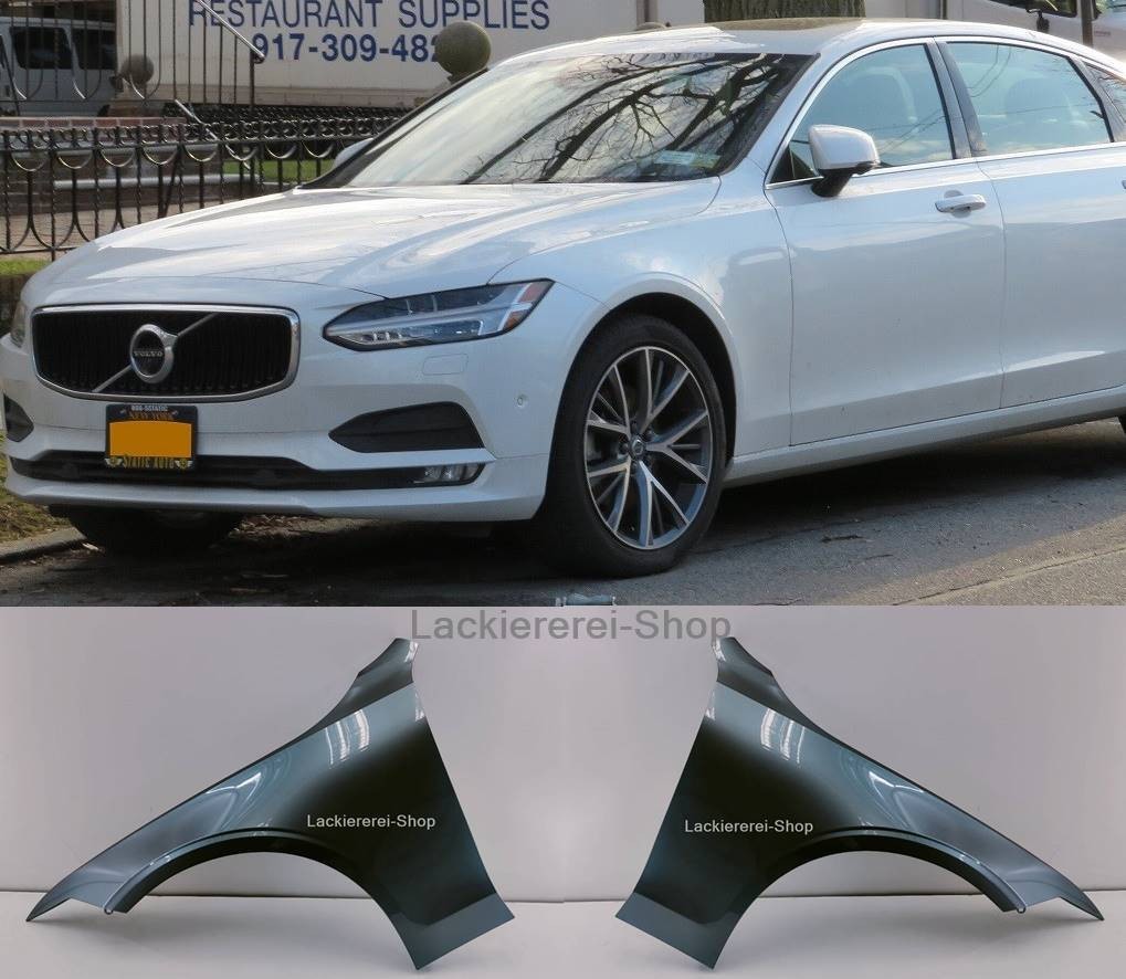 Kotflügel VORNE LACKIERT IN WUNSCHFARBE NEU ALU für Volvo V90 und S90 2016-2025