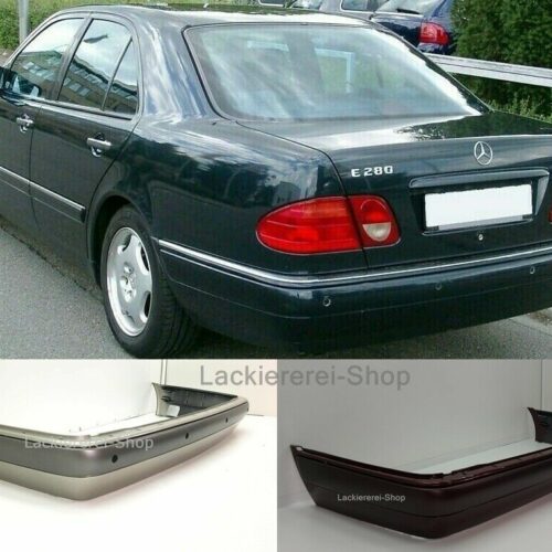 STOßSTANGE HINTEN LACKIERT IN WUNSCHFARBE NEU für Mercedes E-Klasse W210 1995-1999