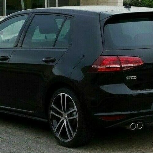 STOßSTANGE HINTEN UNLACKIERT  NEU für VW Golf 7 GTD/GTI 2012-2017