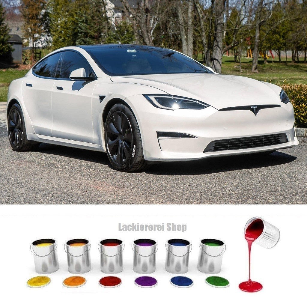 STOßSTANGE VORNE LACKIERT IN WUNSCHFARBE NEU für TESLA Model S 2021-2025