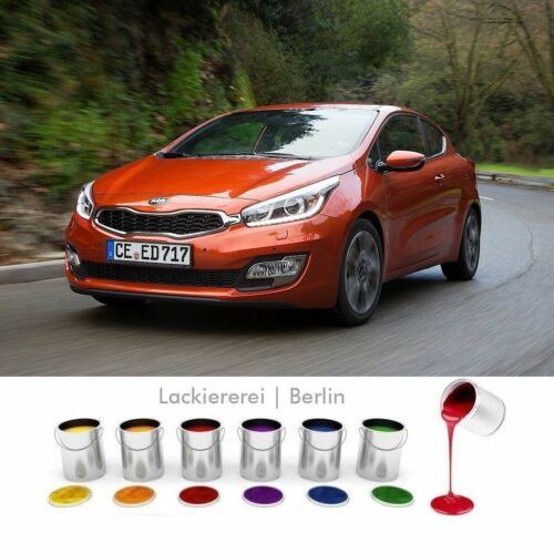 STOßSTANGE VORNE LACKIERT IN WUNSCHFARBE ORIGINALTEIL NEU Kia Pro Ceed 3-Türer 2013-2015