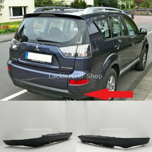 STOßSTANGE HINTEN UNTERTEIL NEU für Mitsubishi Outlander 2007-2012 mit PDC