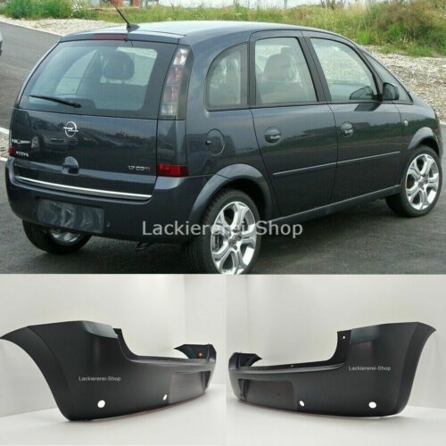 STOßSTANGE HINTEN UNLACKIERT NEU für Opel Meriva A 2003-2010 mit PDC