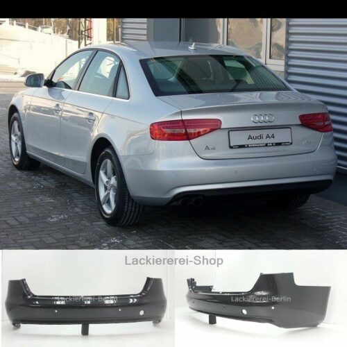 STOßSTANGE HINTEN LACKIERT IN WUNSCHFARBE NEU für Audi A4 B8 2011-2015