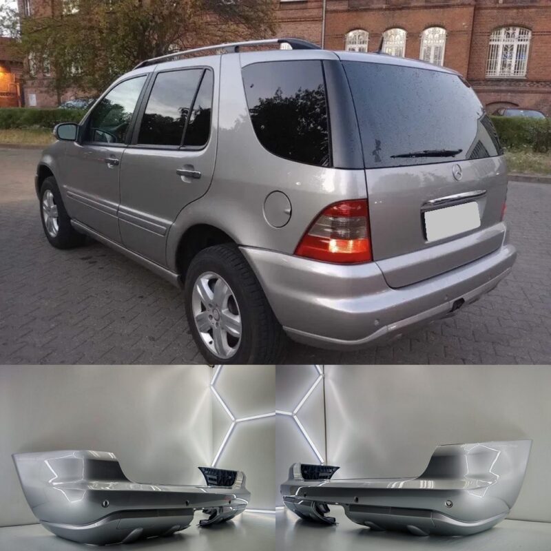 STOßSTANGE HINTEN LACKIERT IN WUNSCHFARBE NEU für Mercedes ML W163 2001-2005