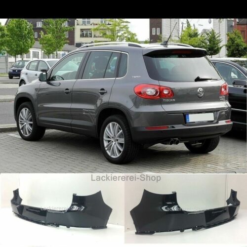 STOßSTANGE HINTEN LACKIERT IN WUNSCHFARBE NEU für VW Tiguan 2007-2011