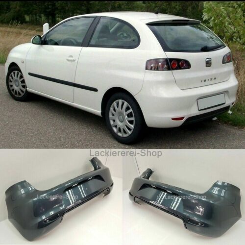 STOßSTANGE HINTEN LACKIERT IN WUNSCHFARBE NEU für Seat Ibiza 2006-2008
