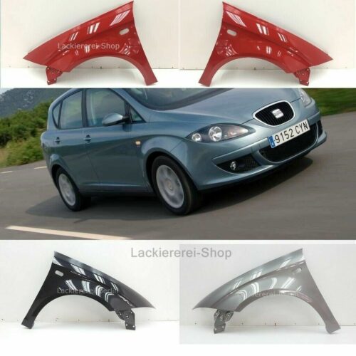 KOTFLÜGEL VORNE LACKIERT IN WUNSCHFARBE NEU für Seat Toledo III 2004-2009 