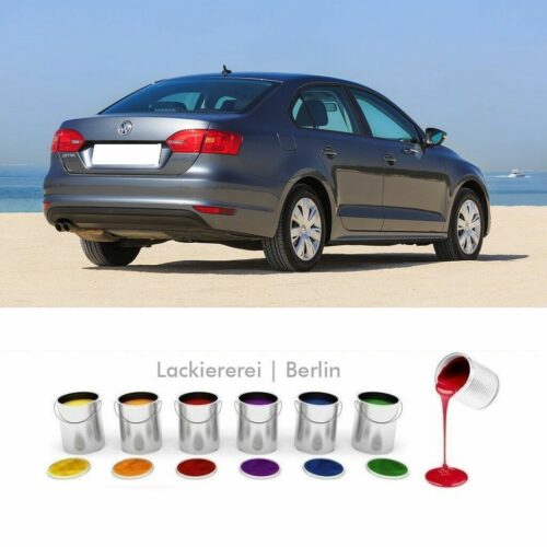 STOßSTANGE HINTEN LACKIERT IN WUNSCHFARBE NEU für VW Jetta 2010-2014