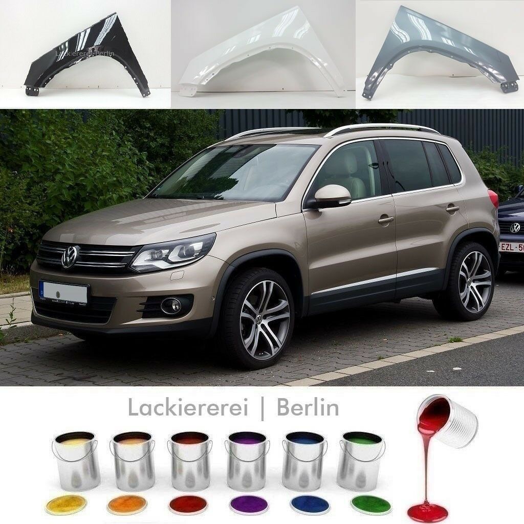 VW Tiguan 2007-2016 KOTFLÜGEL LACKIERT IN IHRER ...