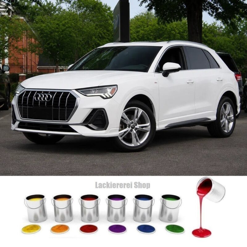 KOTFLÜGEL VORNE LACKIERT IN WUNSCHFARBE NEU passend für Audi Q3 2018-2025