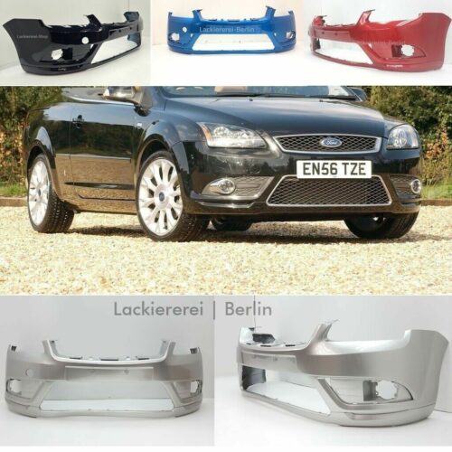 STOßSTANGE VORNE LACKIERT IN WUNSCHFARBE NEU für Ford Focus MK2 CC 2006-2008