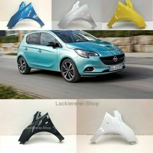 Opel Corsa E Pdc 14 19 Stossstange Hinten Lackiert In Wunschfarbe Neu Lackiererei Shop De